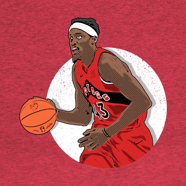 pascal siakam comic style by Bread Barcc